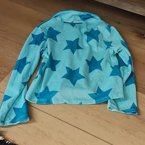 Blue Star Pajama Set, Medium 8 - Picture 6 of 10